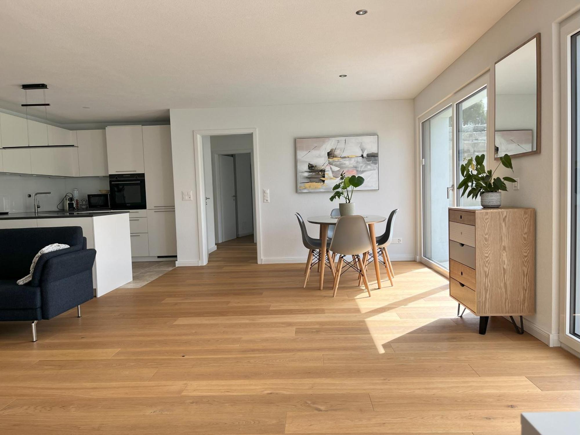Gartenwohnung Im Modernen Stil Unterkulm Eksteriør bilde